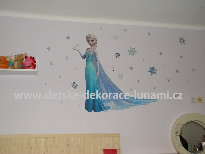 Samolepka princezna Elsa. Ledové království - Frozen.